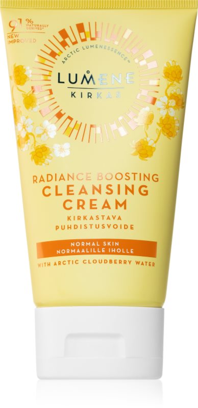 Lumene Radiance Boosting [KIRKAS] gel cremos pentru curatare pentru luminozitate si hidratare 150 ml