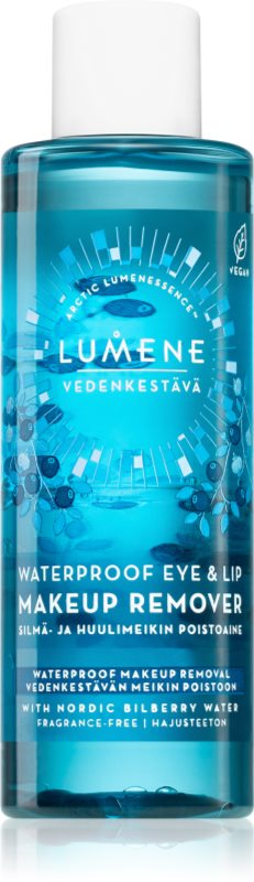 Lumene VEDENKESTÄVÄ demachiant bifazic rezistent la apa pentru buze si ochi 100 ml
