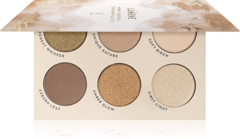 Lumene Nordic Makeup paletă cu farduri de ochi Nordic Neutrals 8 g