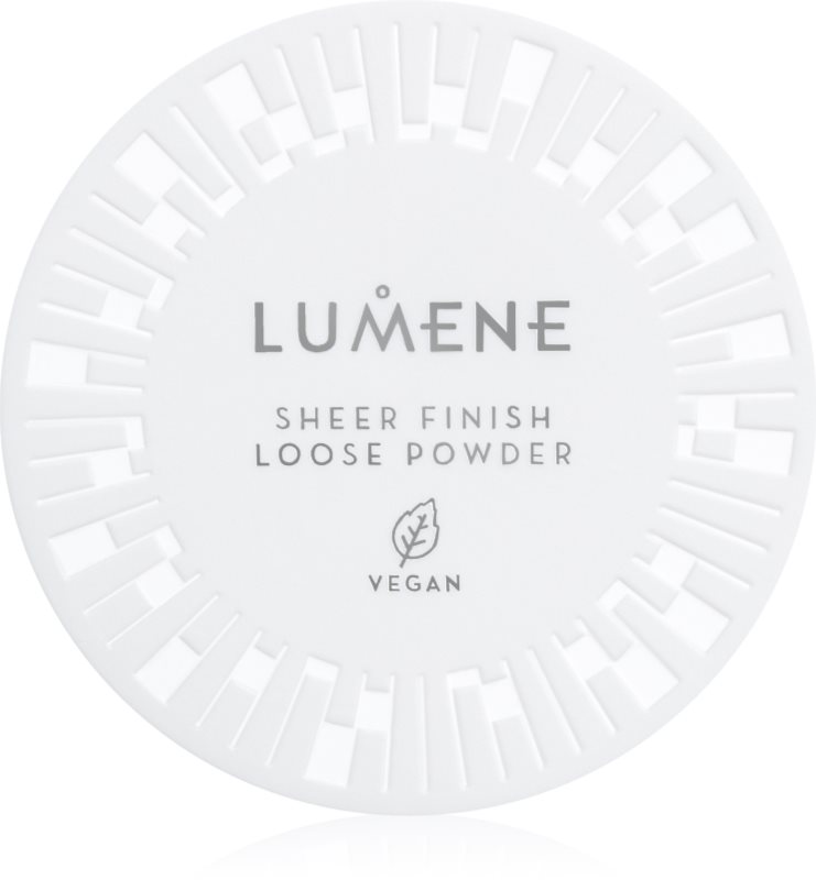 Lumene Nordic Makeup Sheer Finish pudra mata transparenta 8 g