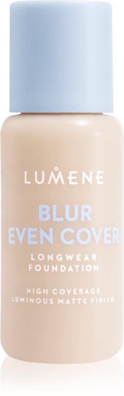 Lumene Blur Even Cover machiaj lichid cu un finisaj mat 16 de ore