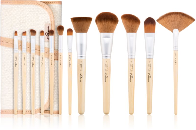 Luvia Cosmetics Bamboo Bamboo’s Root set de pensule cu husă