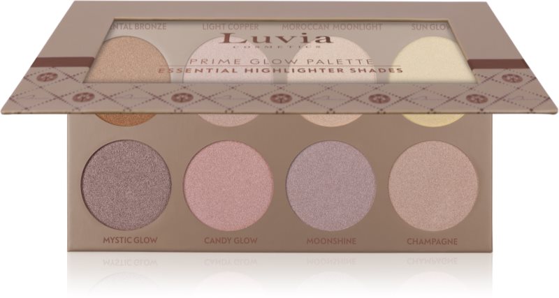 Luvia Cosmetics Prime Glow Vol. 1 paleta luminoasa 8x3,3 g