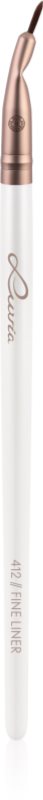Luvia Cosmetics Elegance Fine Liner perie curbata pentru aplicarea eye-linerului 412 1 buc