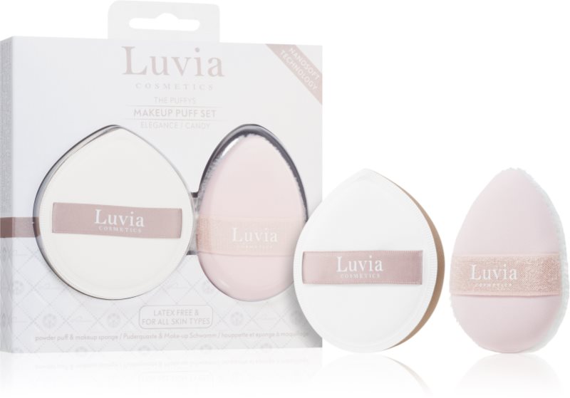 Luvia Cosmetics The Puffys Duo Puff Kit set aplicatoare Elegance/Candy