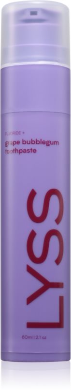 LYSS Grape Bubblegum pastă de dinți 60 ml