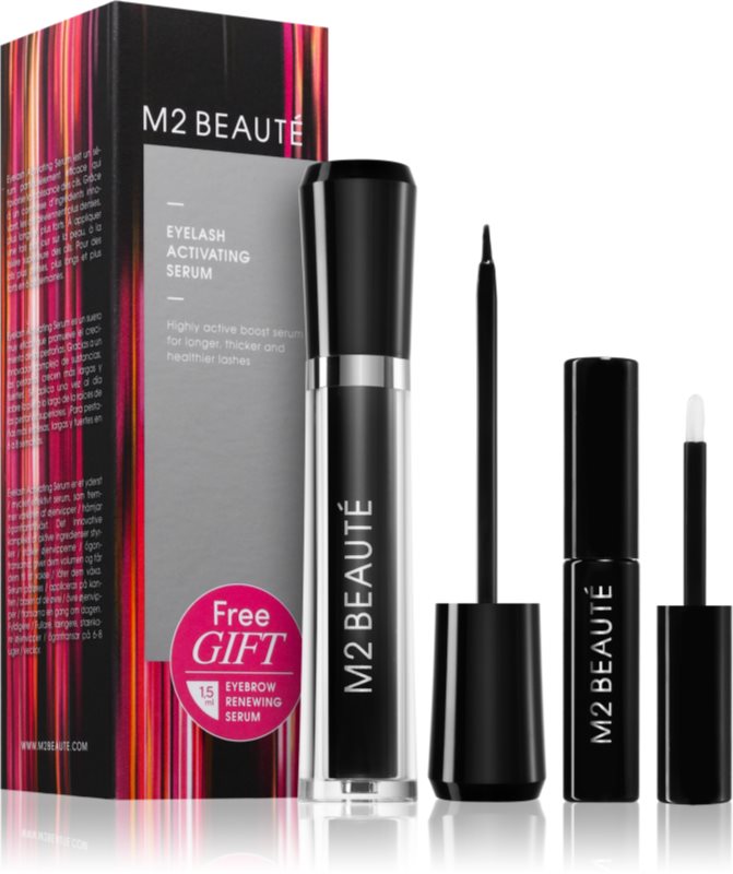 M2 Beauté Eyelash Activating Serum set cadou
