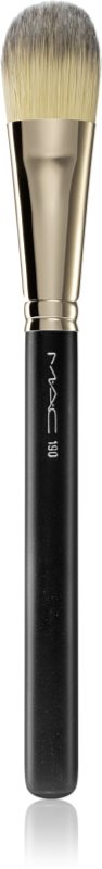 MAC Cosmetics Brush 190 Synthetic Foundation Brush pensula plata pentru machiaj 1 buc