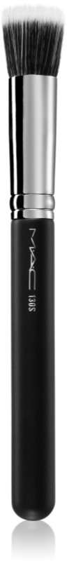 MAC Cosmetics Brush 130S Short Duo Fibre perie mică pentru aplicarea produselor lichide, cremoase sau pudră 1 buc