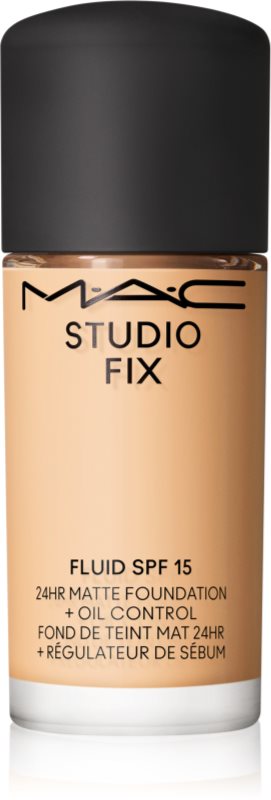 MAC Cosmetics Mini Studio Fix Fluid SPF 15 24HR Matte Foundation + Oil Control machiaj cu efect matifiant SPF 15