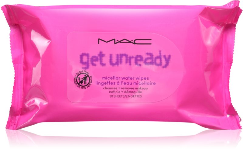 MAC Cosmetics Get Unready Micellar Water Wipes servetele micelare decorative 30 buc