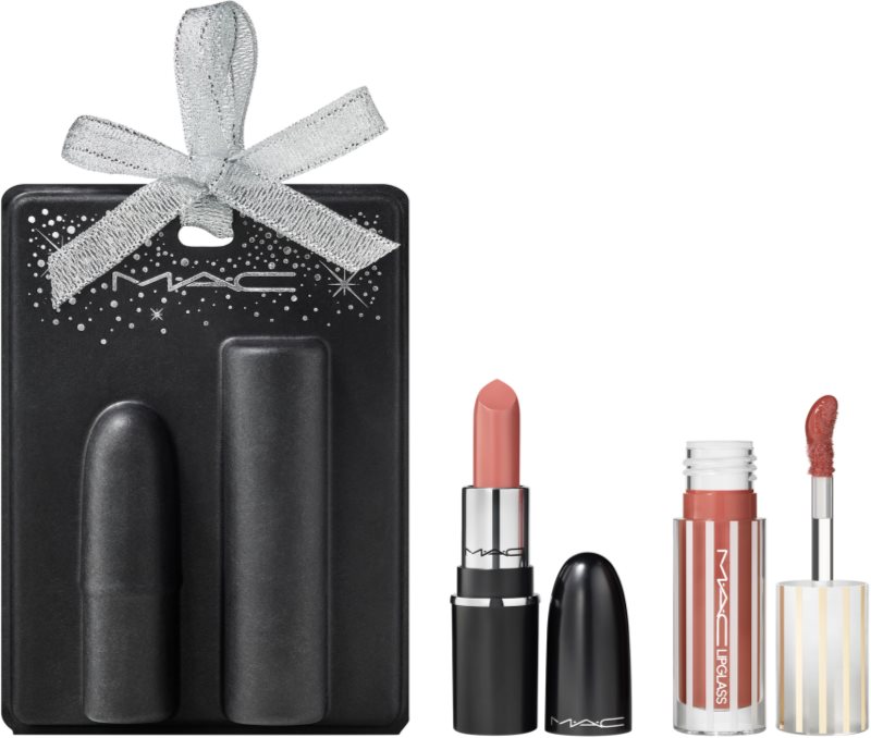 MAC Cosmetics Holiday Mini MAC Nude Lip Combo set cadou