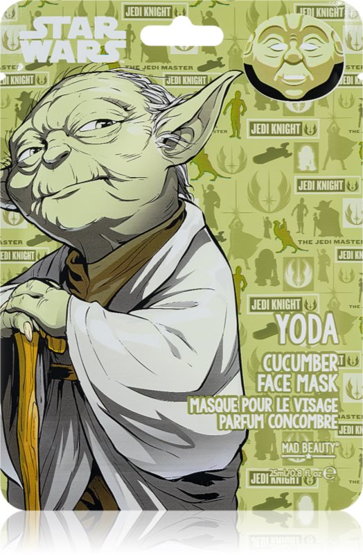 Mad Beauty Star Wars Yoda mască textilă calmantă 25 ml