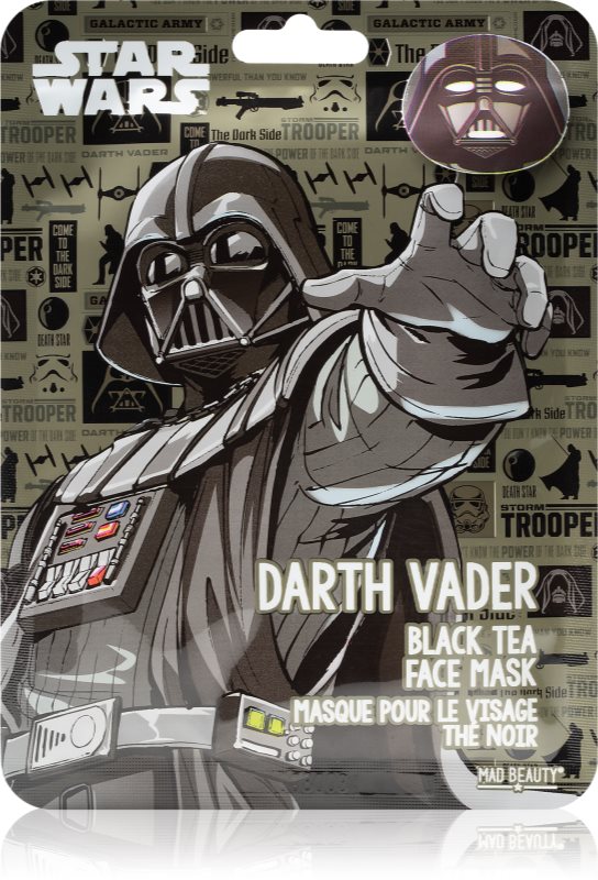 Mad Beauty Star Wars Darth Vader masca pentru celule cu extract din arbore de ceai 25 ml