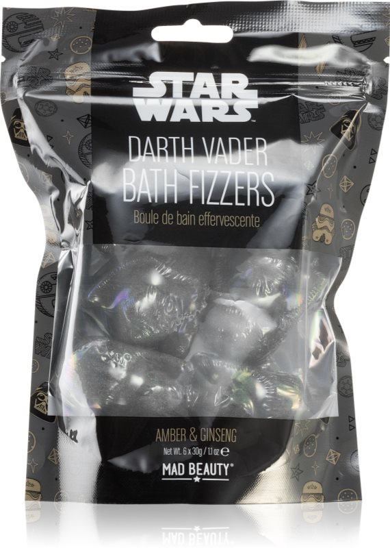 Mad Beauty Star Wars Darth Vader bombă de baie 6x30 g