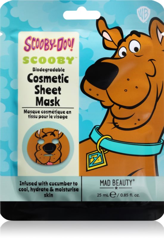 Mad Beauty Scooby Doo Scooby masca de celule cu efect reimprospator 25 ml