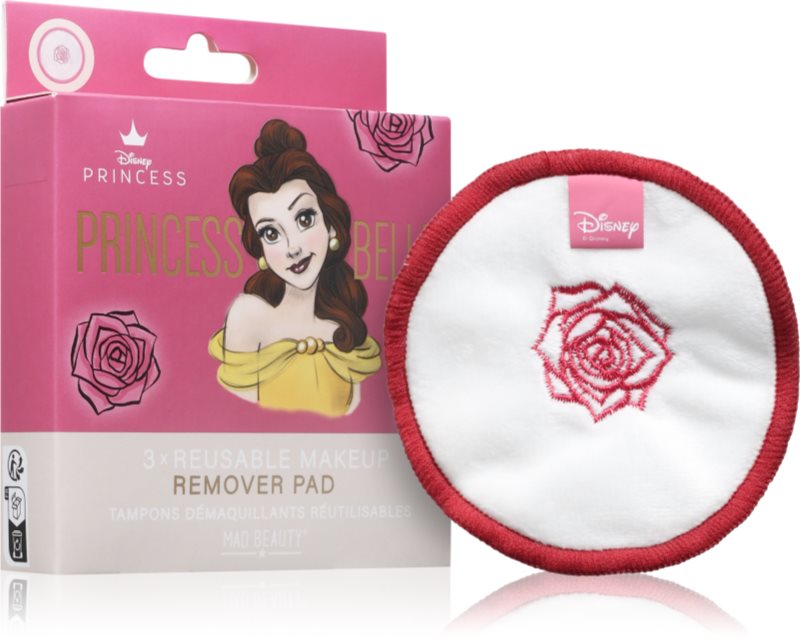 Mad Beauty Disney Princess Belle dischete demachiante lavabile 3 buc
