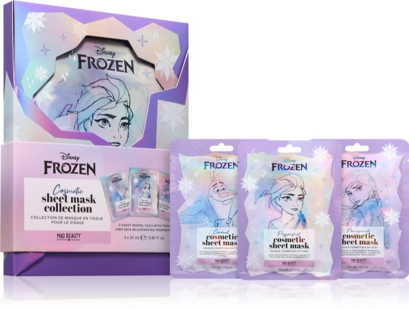 Mad Beauty Frozen set de măști textile