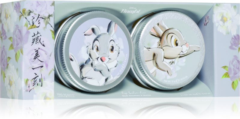 Mad Beauty Disney Bambi Thumper Balsam de buze hidratant duo 2x12 g