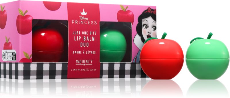 Mad Beauty Disney Princess Snow White balsam de buze duo