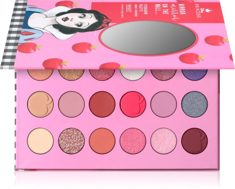 Mad Beauty Disney Princess Snow White paletă cu farduri de ochi 18x1.5 g