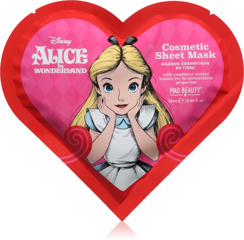 Mad Beauty Alice in Wonderland mască textilă hidratantă 25 ml