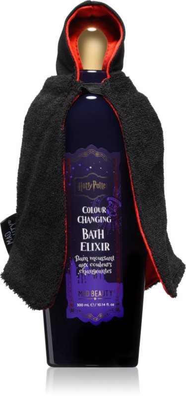 Mad Beauty Harry Potter Colour Changing Bath Elixir spuma pentru spalat + prosop 300 ml