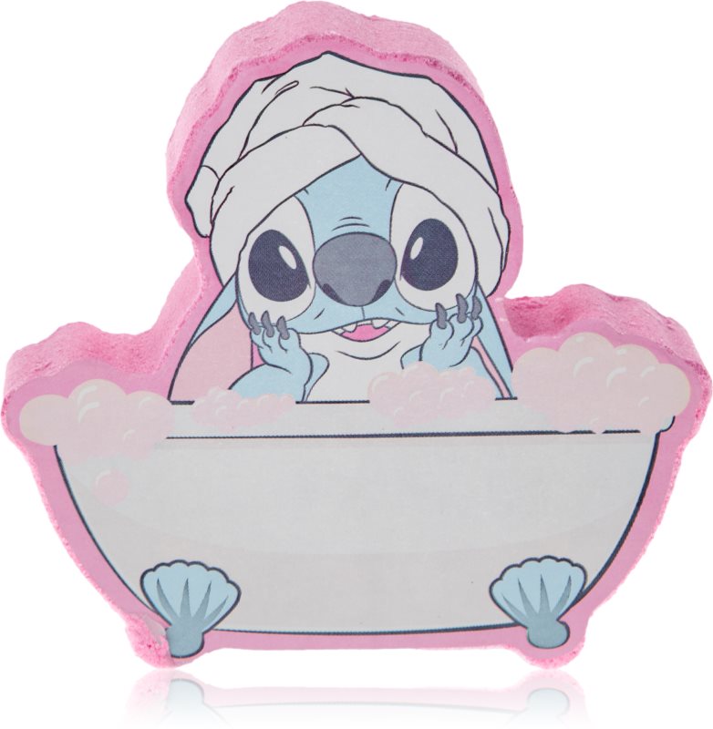 Mad Beauty Disney Stitch bombă de baie parfum Tuberose & Jasmine 150 g