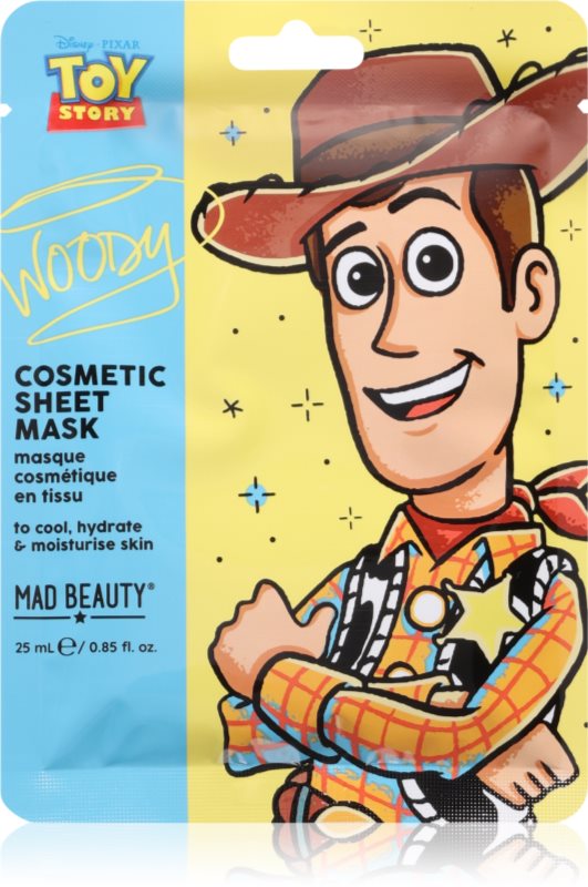 Mad Beauty Toy Story Cosmetic Face Mask masca pentru celule Woody 25 ml