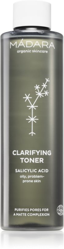 MÁDARA Clarifying tonic pentru curățare, cu efect de matifiere 200 ml