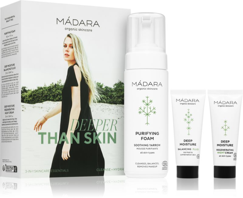 MÁDARA Deeper Than Skin Skincare Essential Set set pentru îngrijirea pielii