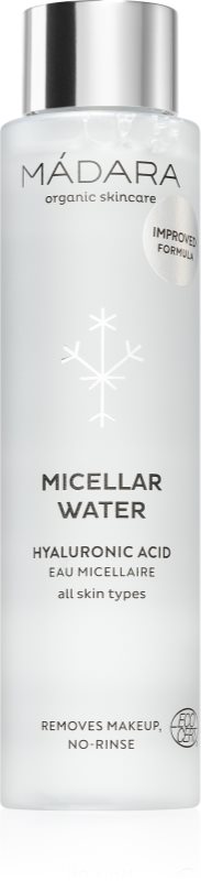 MÁDARA Cleansing apa pentru curatare cu particule micele cu acid hialuronic 100 ml