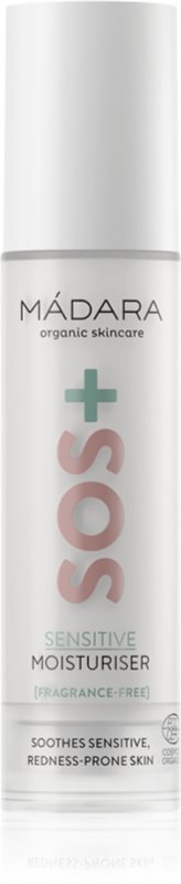 MÁDARA SOS+ Sensitive cremă hidratantă pentru piele sensibilă 50 ml