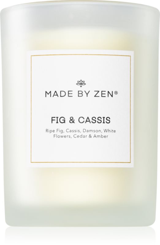 MADE BY ZEN Fig & Cassis lumânare parfumată 250 g