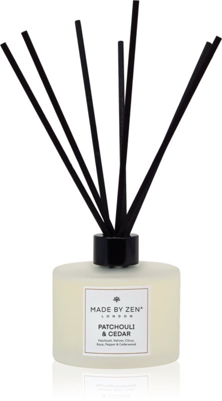 MADE BY ZEN Patchouli & Cedar aroma difuzor cu rezervã 200 ml