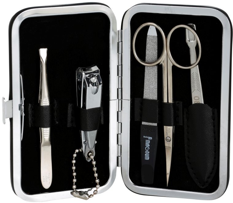 Magnum Feel The Style set pentru manichiură perfectă negru 5 buc