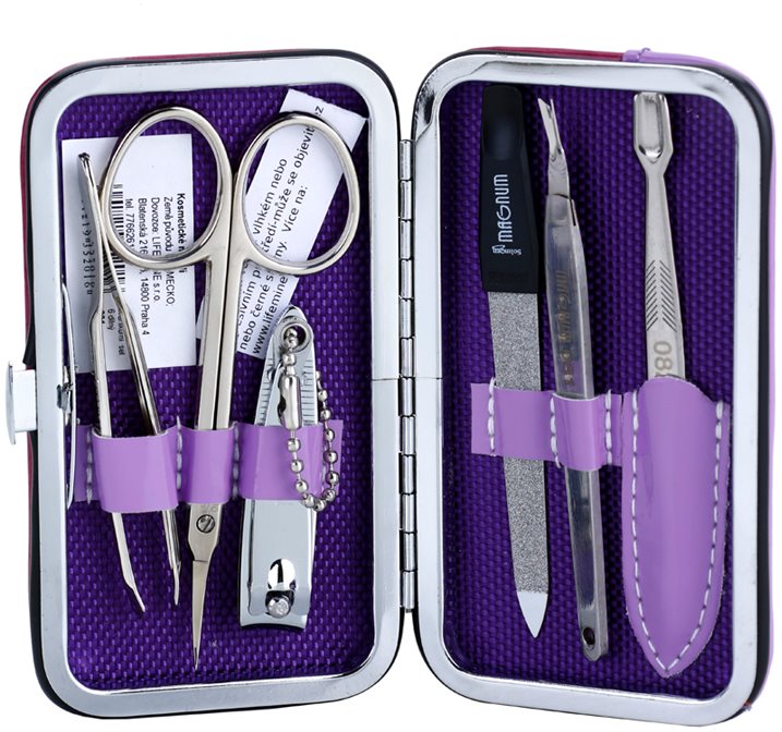 Magnum Feel The Style set pentru manichiura perfecta- violet 6 buc