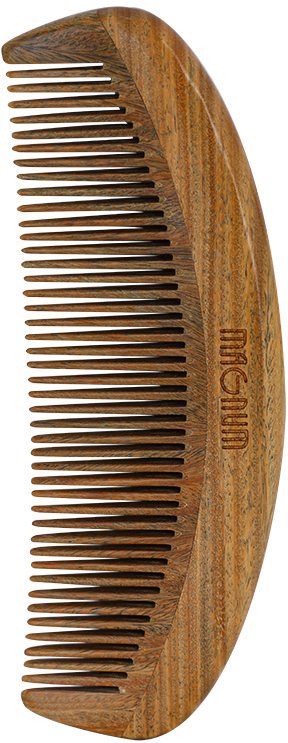 Magnum Natural pieptene din lemn Guaiacum 304 14.5 cm