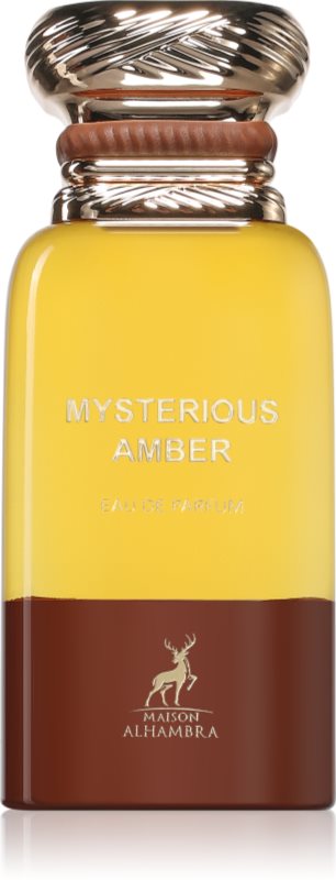 Maison Alhambra Mysterious Amber Eau de Parfum unisex 80 ml