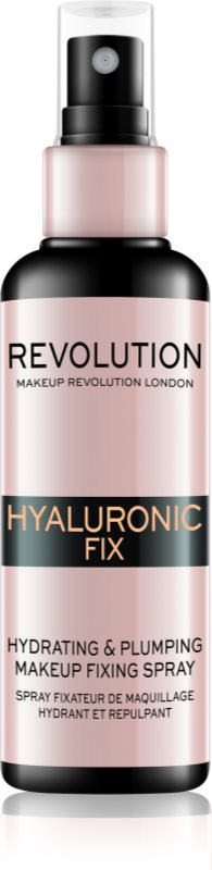 Revolution Hyaluronic Fix Hydrating & Plumping fixator make-up cu efect de hidratare 100 ml