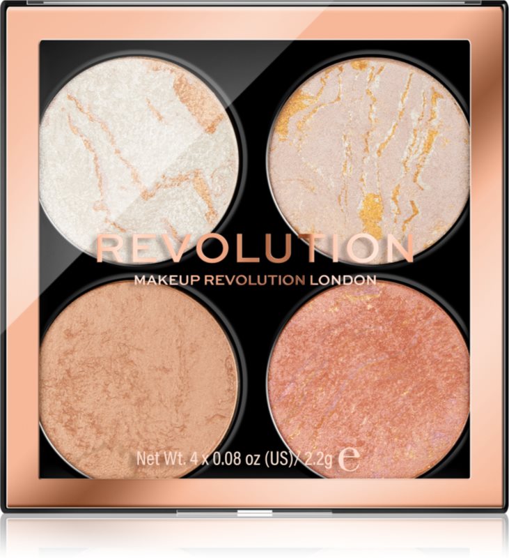 Revolution Cheek Kit paletă de farduri pentru obraji