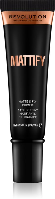 Revolution Mattify bază de machiaj matifiantă, sub fondul de ten 28 ml