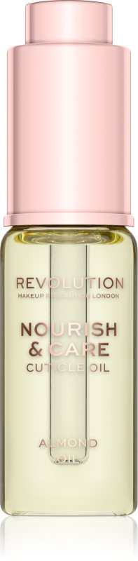 Revolution Nourish & Care tratament intensiv pentru unghii și cuticule uscate cu ulei de migdale 15 ml