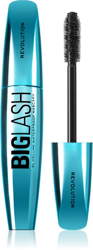 Revolution Big Lash Volume mascara rezistent la apă, pentru volum culoare Black 8 ml