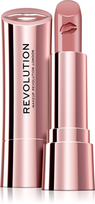 Revolution Satin Kiss ruj de buze catifelant culoare White Wedding 3.5 g