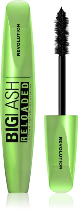 Revolution Big Lash Reloaded rimel pentru volum, foarte negru culoare Ultra Black 8 ml