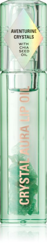 Revolution Crystal Aura ulei pentru buze nutritie si hidratare culoare Aventurine Cucumber 2.5 ml
