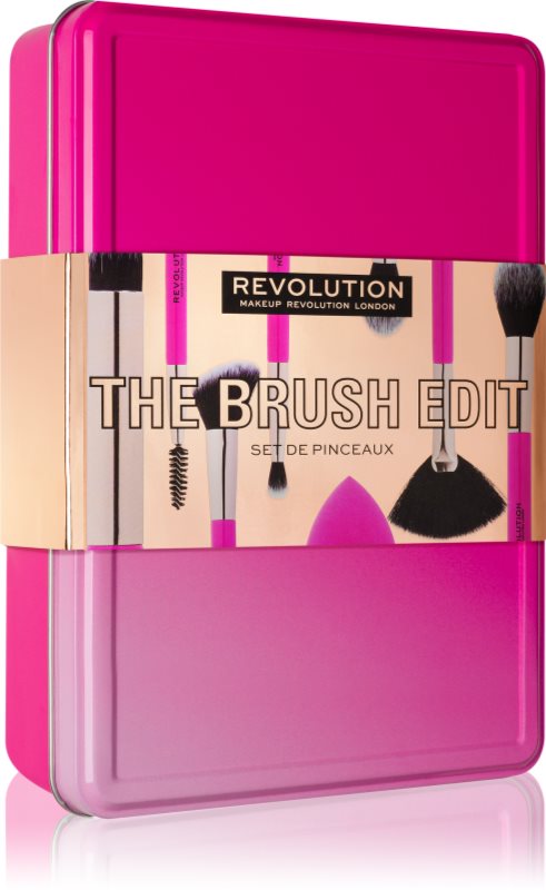 Revolution The Brush Edit set perii machiaj 8 buc