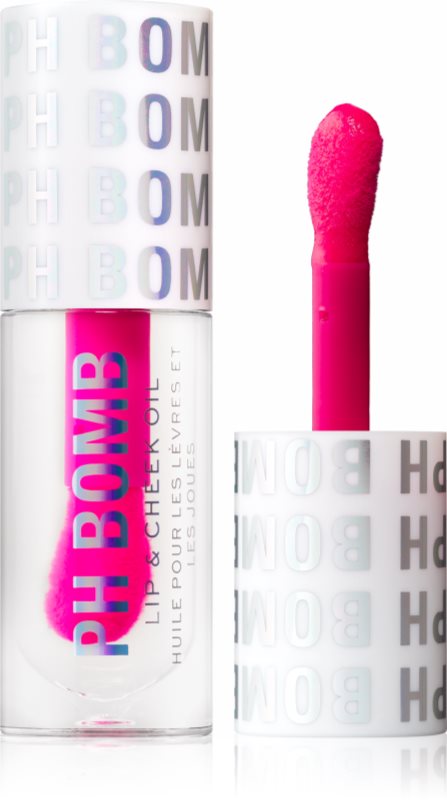 Revolution PH Bomb Lip & Cheek Oil balsam ph auto-colorant buze si obraz culoare Universal 4.5 ml