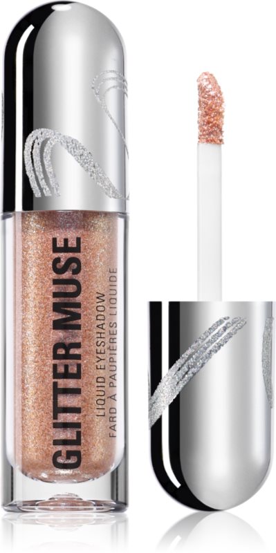 Revolution Metallic Muse Glitter Muse farduri de ochi lichide cu sclipici